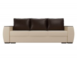 Прямой диван из экокожи Брион
