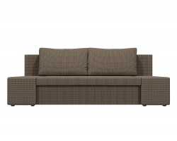 Прямой диван из рогожки Дубай