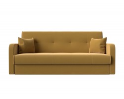 Прямой диван из рогожки Эльпида