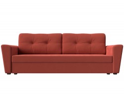 Прямой диван из велюра Амстердам 2