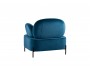 Диван STOOL GROUP Кэнди Велюр синий недорого