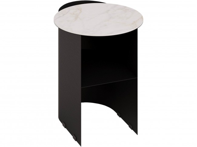 Придиванный стол Тоби лайт/черный фото