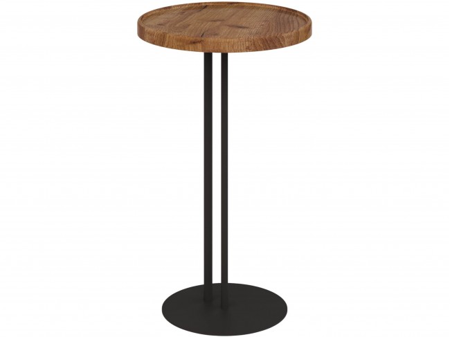 Придиванный стол Кальяри вяз браун/черный фото