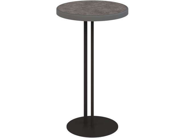 Придиванный стол Кальяри дарк/графит/черный фото