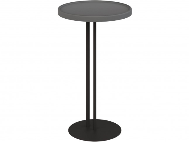 Придиванный стол Кальяри графит/черный фото